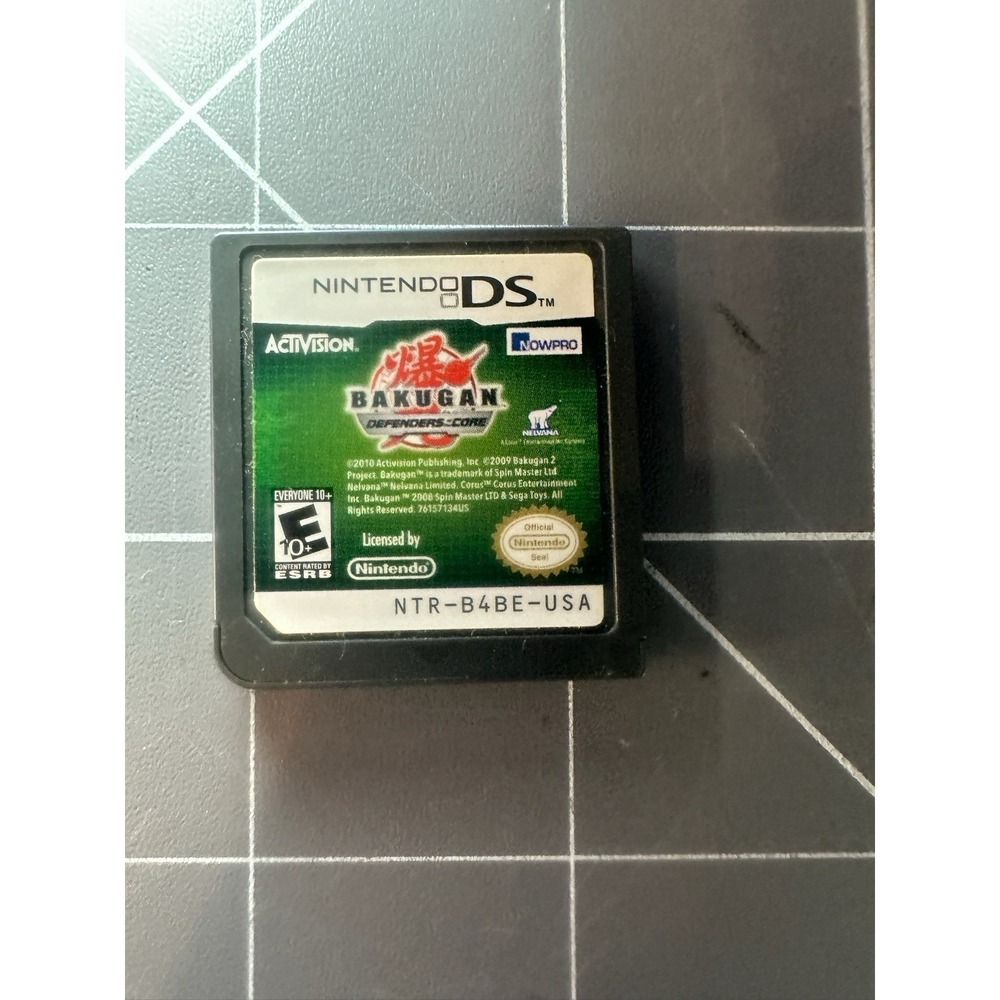 Nintendo Ds Bakugan: Defenders of the Core Cartridge/box Only Tested Working - Picture 2 of 6